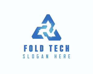 Tech Web3 Triangle logo design