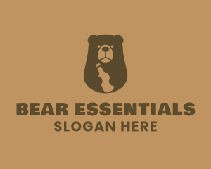 Bear - Beer Bear Bar logo design