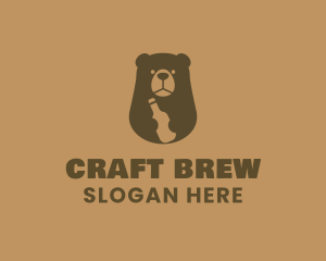 Beer - Beer Bear Bar logo design