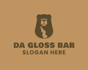 Beer Bear Bar logo design