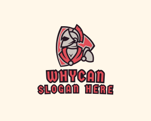 Spartan Warrior Game Logo