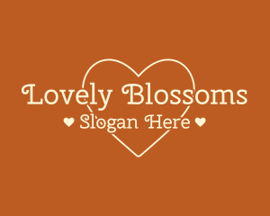 Lovely - Simple Love Text logo design