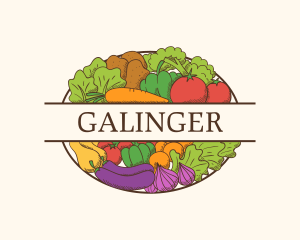 Supermarket - Organic Vegetable Market logo design