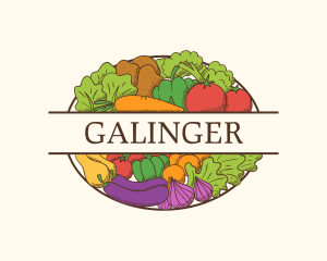 Marketplace - Organic Vegetable Market logo design