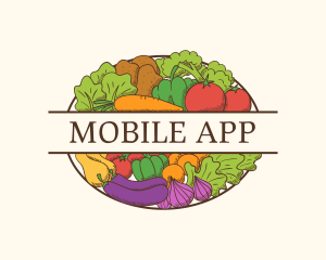 Healthy Restaurant - Organic Vegetable Market logo design