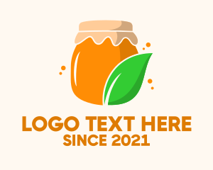 Jar - Organic Honey Jar logo design