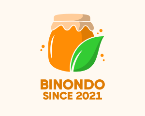 Honey - Organic Honey Jar logo design