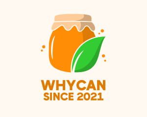 Teahouse - Organic Honey Jar logo design
