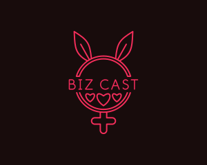 Seductive Bunny Headband Logo