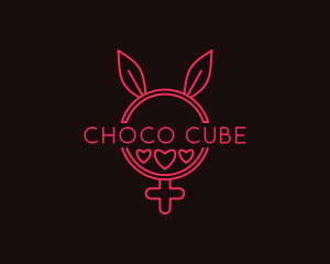 Seductive Bunny Headband Logo