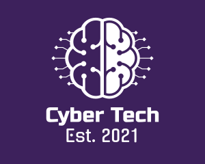 Organ - Digital Tech Brain Intelligence logo design