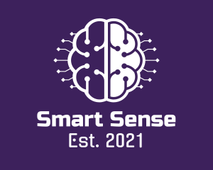 Intelligence - Digital Tech Brain Intelligence logo design