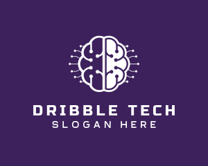 Digital Tech Brain Intelligence logo design