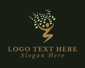 Natural Wellness Tree Logo