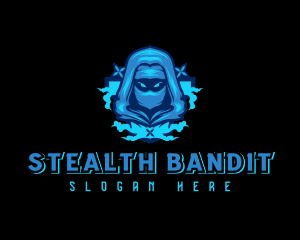 Stealth Ninja Assassin logo design