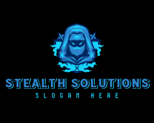 Stealth Ninja Assassin logo design