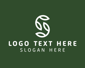 Vegetation - Natural Organic Leaf logo design