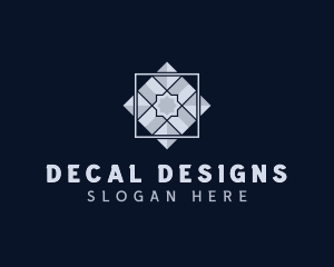 Interior Design Tile Flooring logo design