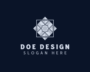 Interior Design Tile Flooring logo design