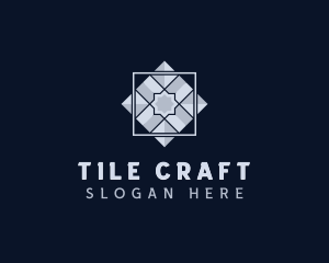 Interior Design Tile Flooring logo design