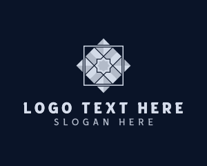 Contractor - Interior Design Tile Flooring logo design