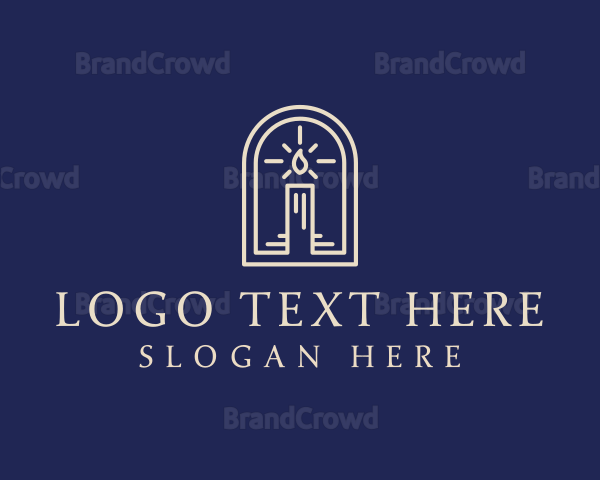 Light Candle Wax Logo