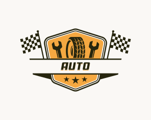 Racing - Racing Tire Automotive logo design