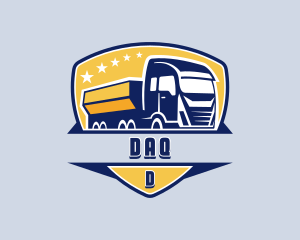 Shipment - Dump Truck Transport logo design