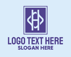 Picture Frame - Classy Monogram H & O logo design