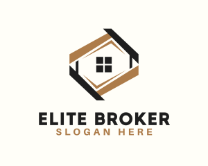 Broker - House Roof Broker logo design