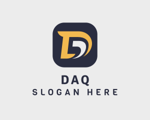App Programming Letter D Logo