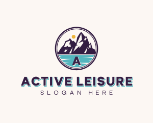 Outdoor Mountain Travel logo design