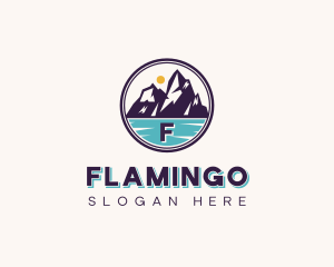 Outdoor Mountain Travel logo design