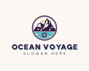 Outdoor Mountain Travel logo design