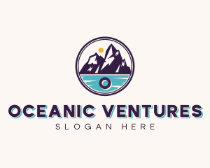 Outdoor Mountain Travel logo design