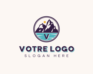Outdoor Mountain Travel logo design