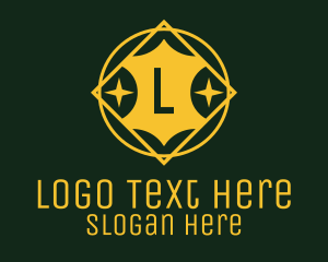 Art Deco - Art Deco Star Letter logo design