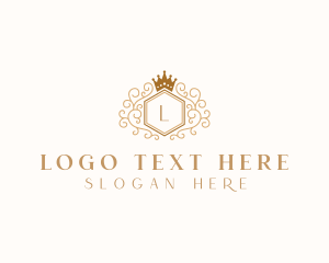 Monarch - Luxury Shield Boutique logo design