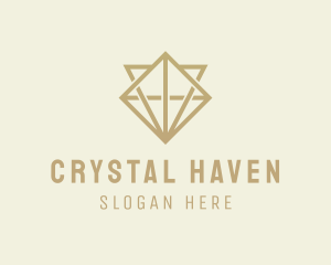 Diamond Jewelry Gem logo design