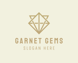 Diamond Jewelry Gem logo design