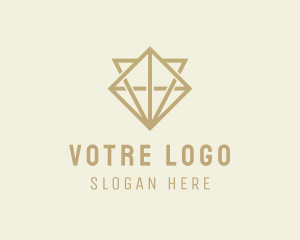 Crystal - Diamond Jewelry Gem logo design