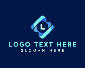 Digital Abstract Technology logo design