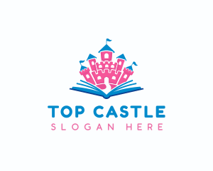 Castle Kingdom Book logo design