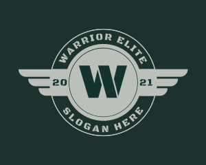 Military Soldier Emblem logo design