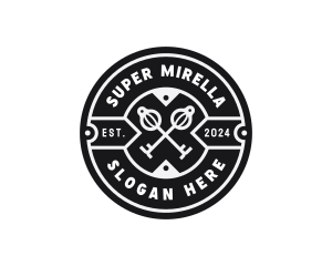 Minimalist - Hipster Key Realty logo design