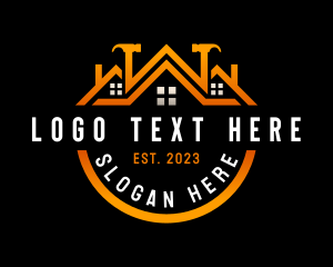 House - Hammer Tool Renovation logo design