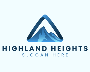 Triangle Mountain Summit logo design