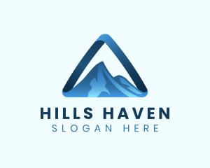 Triangle Mountain Summit logo design