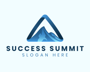 Triangle Mountain Summit logo design