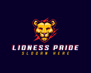 Lioness - Fierce Lioness Gaming logo design